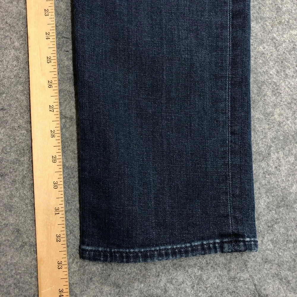 J Brand Mens Kane Slim Straight Jeans 31 Dark Blue Truncus Stretch Made in USA